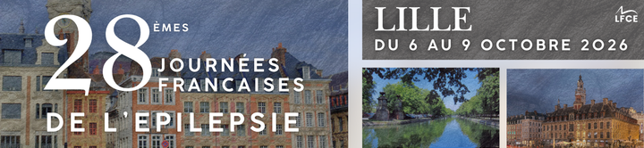 Journées françaises de l'épilepsie : 6-9 Octobre 2026